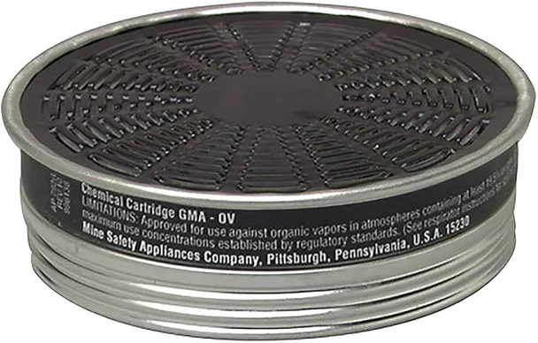 MSA Comfo GMA Organic Vapor Respirator Cartridges (10/Box)