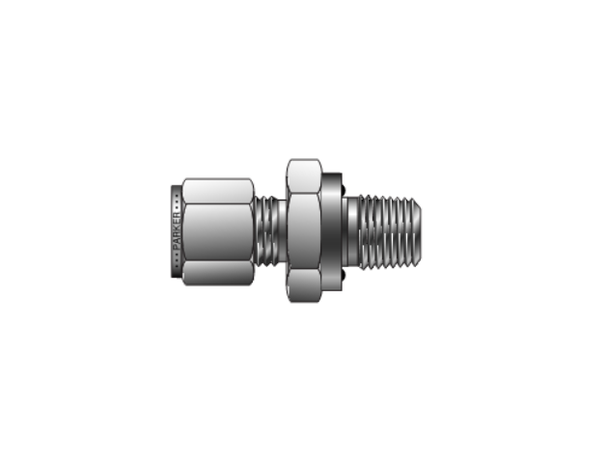 Parker CPI 1/4" Male Connector to O-Ring Pipe Thread