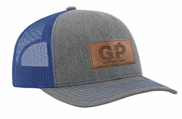 GetPipe Trucker Snapback Cap | Laser Engraved Patch Hat