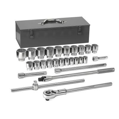 GearWrench 27 Piece 3/4 Inch Drive 12 Point Standard SAE Mechanics Tool Set