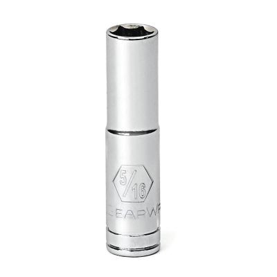GearWrench 1/4 Inch Drive 6 Point Deep SAE Socket 5/16 Inch
