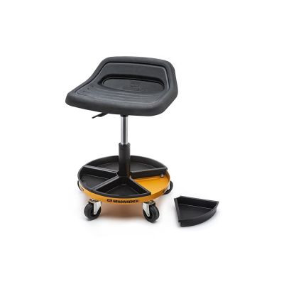 GearWrench Adjustable Height Swivel Mechanics Seat 18 Inch to 22 Inch
