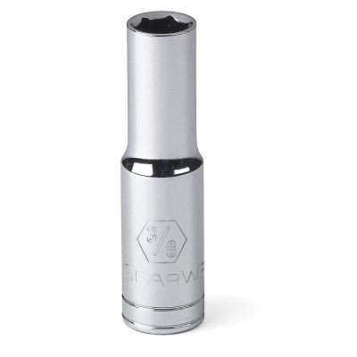 GearWrench 3/8 Inch Drive 6 Point Deep SAE Socket 3/8 Inch