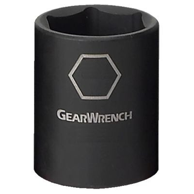 GearWrench 1/2 Inch Drive 6 Point Deep Impact Metric Socket 19mm