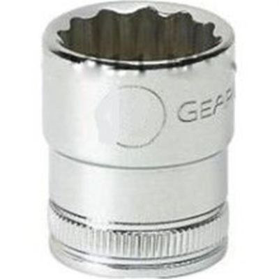 GearWrench 1/2 Inch Drive 12 Point Standard Metric Socket 16mm