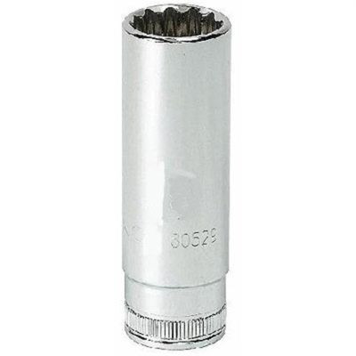 GearWrench 1/4 Inch Drive 12 Point Deep Metric Socket 10mm