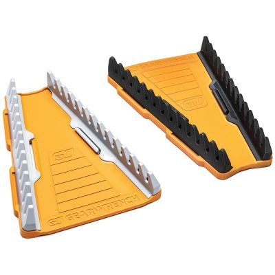 GearWrench 2 Pc. 13 Slot Reversible Wrench Rack