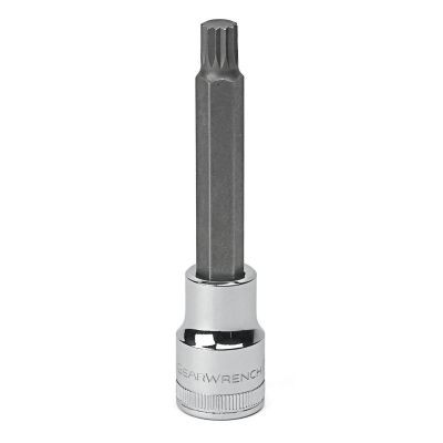 GearWrench 1/2 Inch Drive Extra Long Triple Square Bit Metric Socket 10mm