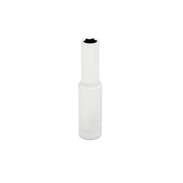 GearWrench 1/4 Inch Drive 6 Point Deep SAE Socket 7/32 Inch - 80116D