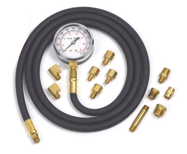 GearWrench 12 Piece Engine/Automatic Transmission Oil Pressure Check Kit - 3343D