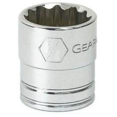 GearWrench 3/8 Inch Drive 12 Point Standard SAE Socket 15/16 Inch