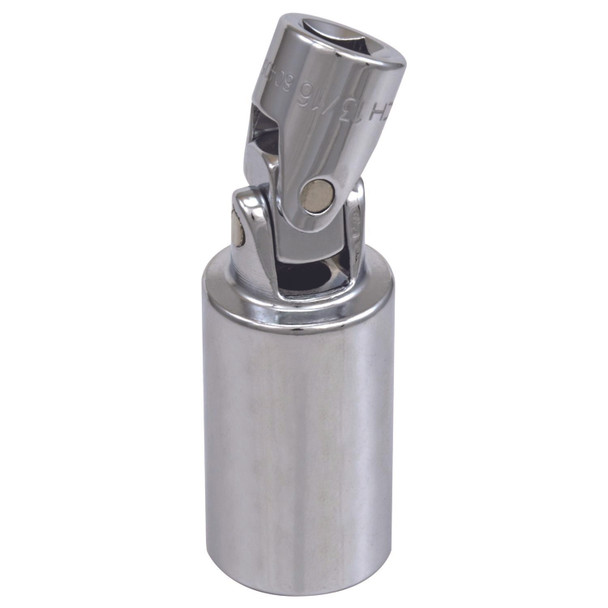 GearWrench 3/8 Inch Drive 6 Point 2-3/4 Inch Universal Spark Plug Socket 13/16 Inch - 80405