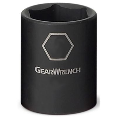 GearWrench 1/2 Inch Drive 6 Point Deep Impact Metric Socket 12mm