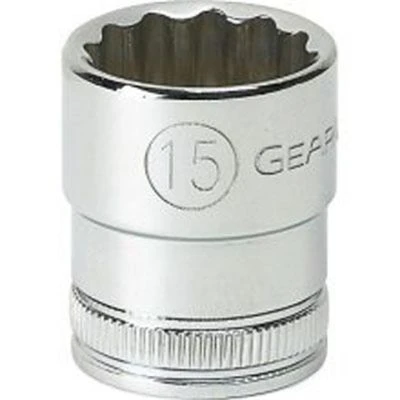 GearWrench 1/4 Inch Drive 12 Point Standard Metric Socket 4mm