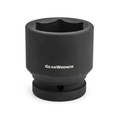 GearWrench 1 Inch Drive 6 Point Standard Impact SAE Socket 2-3/4 Inch