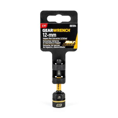 GearWrench 1/4"DR BOLT BITER NUT DRIVER -12MM