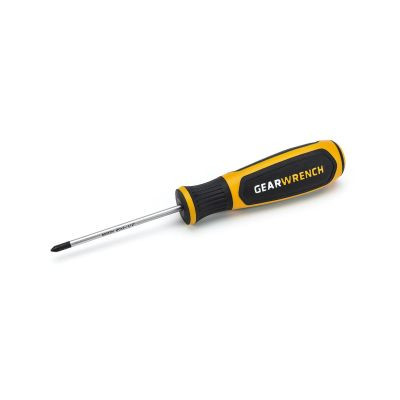 GearWrench No. 0 x 2-1/2 Inch Pozidriv Dual Material Screwdriver