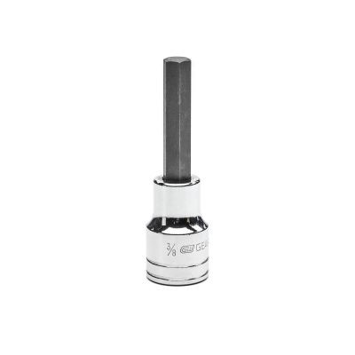 GearWrench 1/2 Inch Drive Mid Length Hex Bit SAE Socket 3/8 Inch