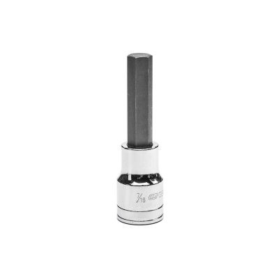 1/2" Drive Mid Length Hex Bit SAE Socket 7/16"