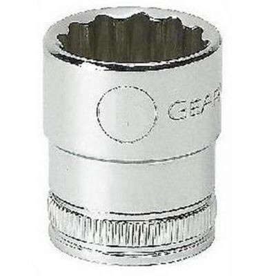 GearWrench 3/8 Inch Drive 12 Point Standard Metric Socket 22mm