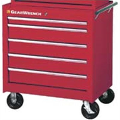 GearWrench 5 Drawer Cabinet BB Red