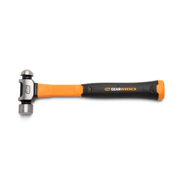 GEARWRENCH 16 oz. Ball Pein Hammer with Fiberglass Handle - GWHFGBP16