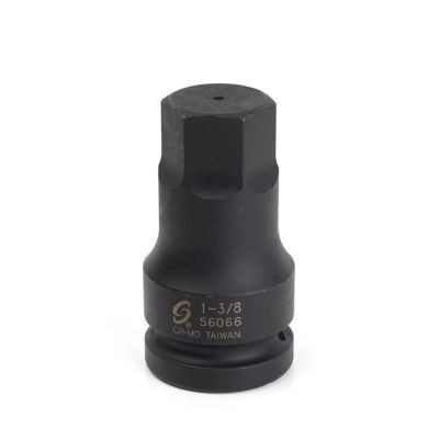 Sunex 1"Dr. 1-3/8" Hex Bit Socket