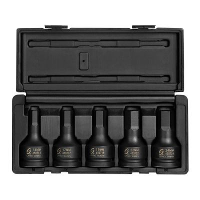SUNEX 3/4" DR. METRIC HEX SET XXX