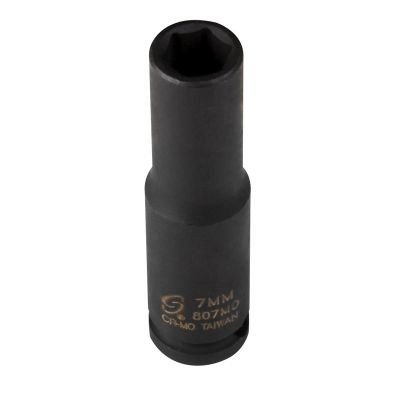SUNEX SOC 7MM 1/4D IMP 6PT DP