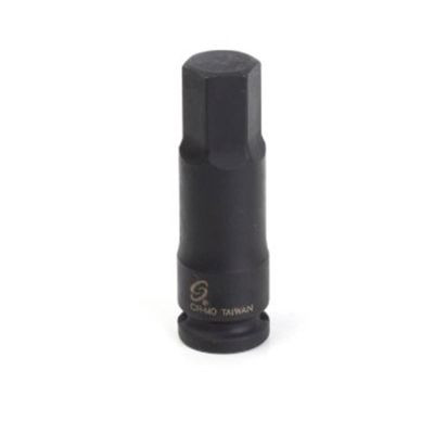 SUNEX 3/8 in. Drive Hex Driver Impact Socke - SUN36487