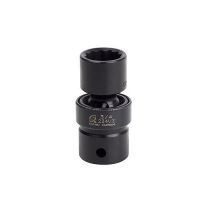 SUNEX SOC 3/4 1/2D IMP UNIV 12PT BLK