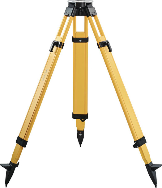 Tripods and leveling staffs for optical tools