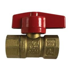 Midland Female x Female IPS Gas Ball Valve Brass
