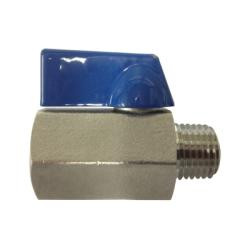 Midland M x F Stainless Steel Mini Ball Valve w/ Flag Handle