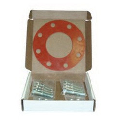 Midland Steel Bolts Red Rubber Gaskets
