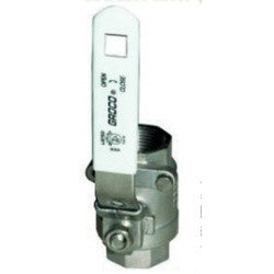 Midland 316 Stainless Steel In-Line Full Flow Ball Valve w/Locking Handle