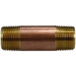 Midland 3/4" Red Brass Nipple