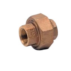 Midland 1/8" XH Red Brass Union