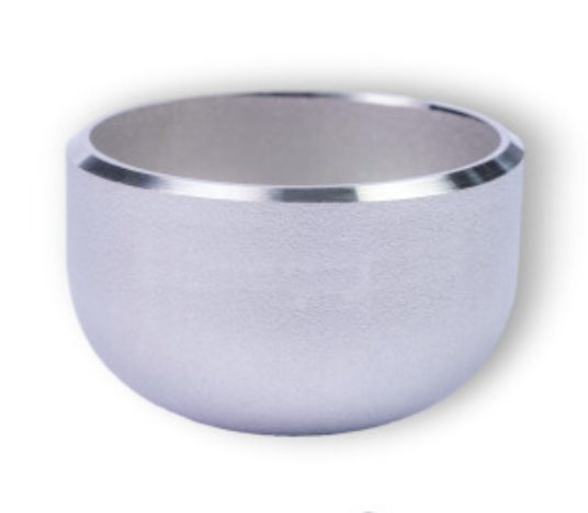 304 Stainless Steel Butt Weld Caps - Sch 10