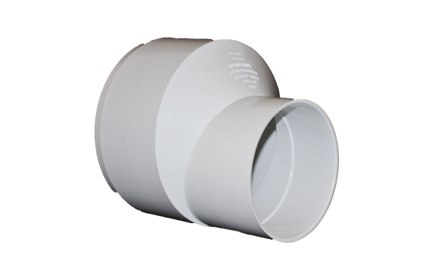 Normandy 6" x 4" Solvent Weld SDR35 Eccentric Bushing