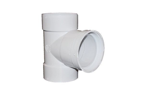 Normandy Solvent Weld SDR35 Sanitary Tee