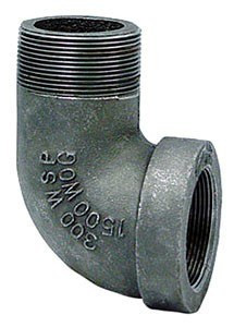 300# Extra Heavy Black Malleable Iron 90° Street Elbow