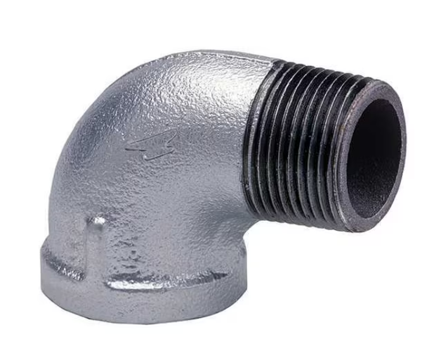 300# Extra Heavy Galvanized Malleable Iron 90° Street Elbow