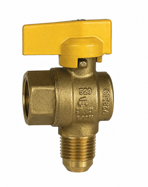 Pro-Flex Angle FIP x Flare Gas Valve