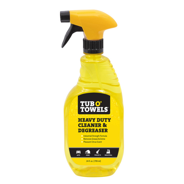 Tub O' Towels Heavy Duty Cleaner & Degreaser Spray - Multiple Sizes