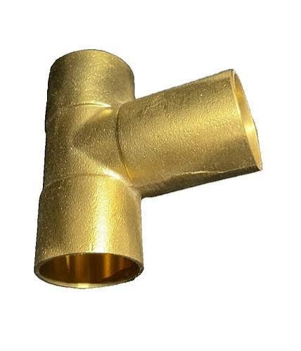 Copper Reducing Tee - C x C x C