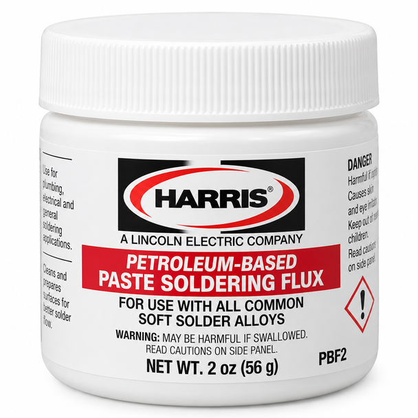 Harris Petroleum-Based Paste Soldering Flux - 2 oz Jar - PBF2