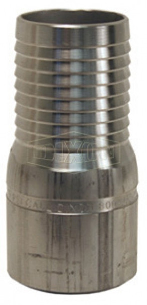 King Combination Nipple Beveled End Stainless Steel