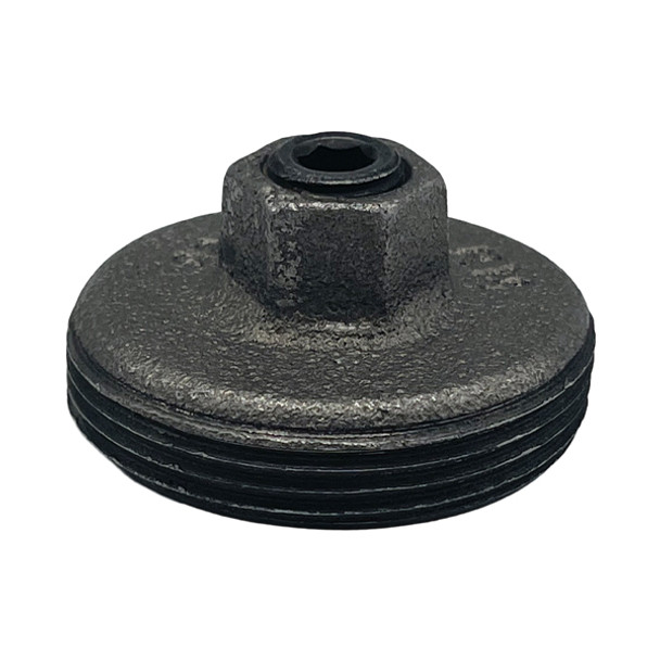 1 1/4″ Meter Plug With 1/4″ Tap