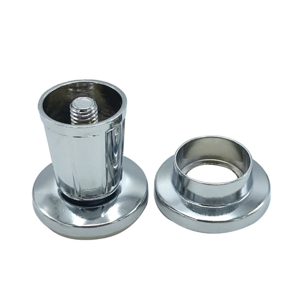 Adjustable Jiffy Flange, Chrome Plated Plastic (Pair)